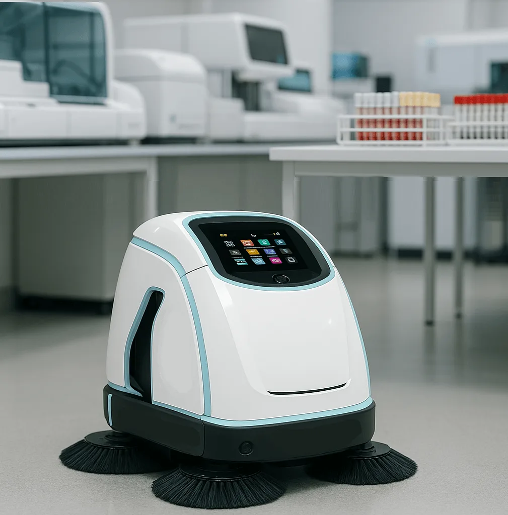 Reinigungsroboter Vergleich Saugroboter Wischroboter Labor Reinigung